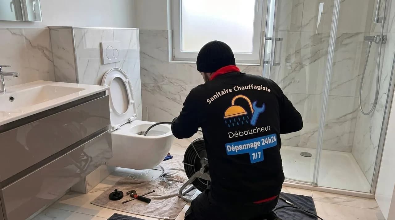 Débouchage WC — toilettes bouchées 24h/24