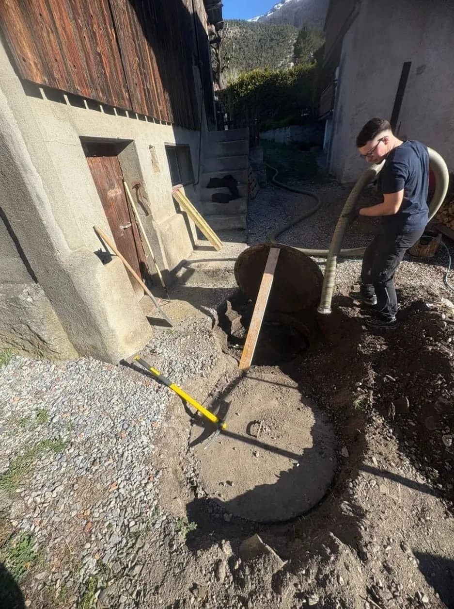 Débouchage de canalisation à Courrendlin